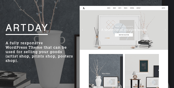 Artday Best WordPress themes for Artists