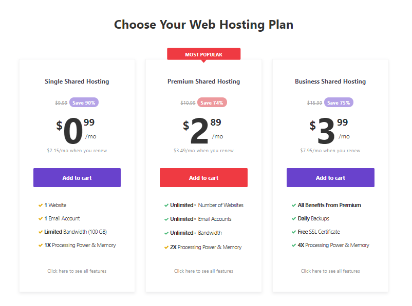 Hostinger Hosting