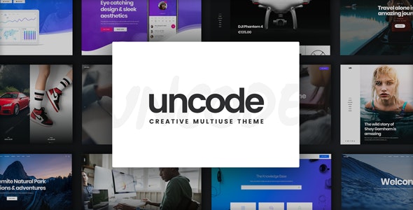 Uncode Best WordPress Themes for Business