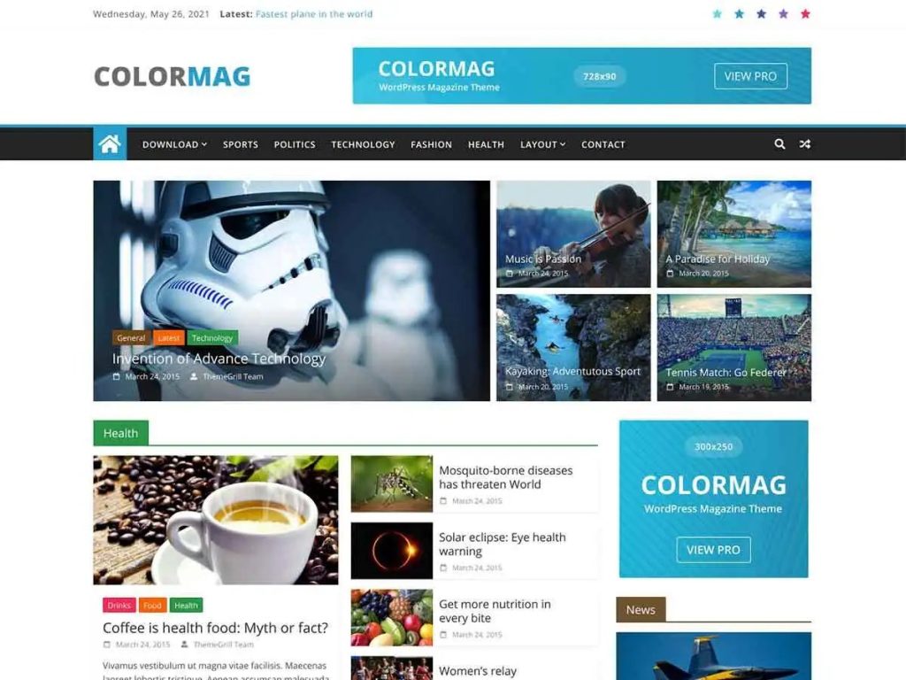 ColorMag Free WordPress Themes