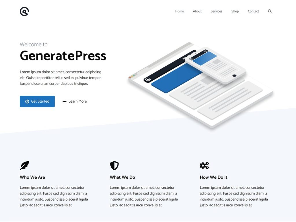 GeneratePress Free WordPress Theme