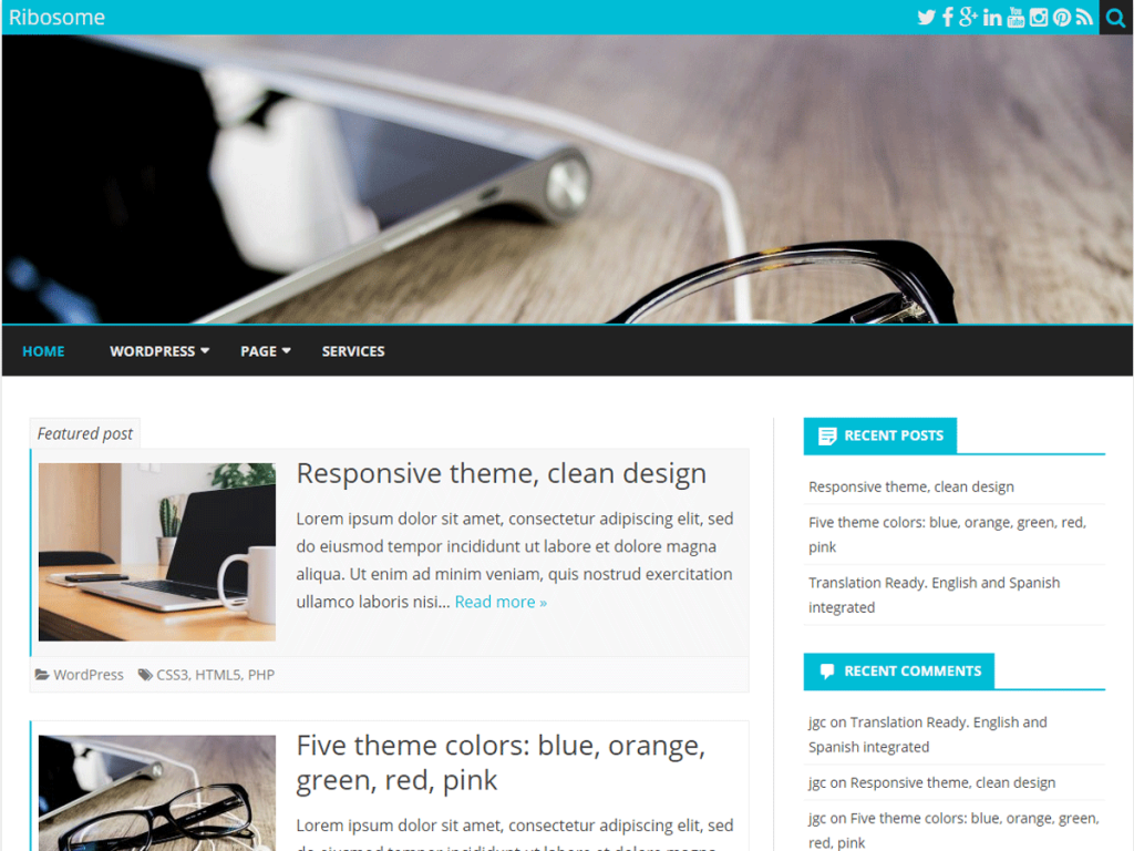 Ribosome WordPress Theme