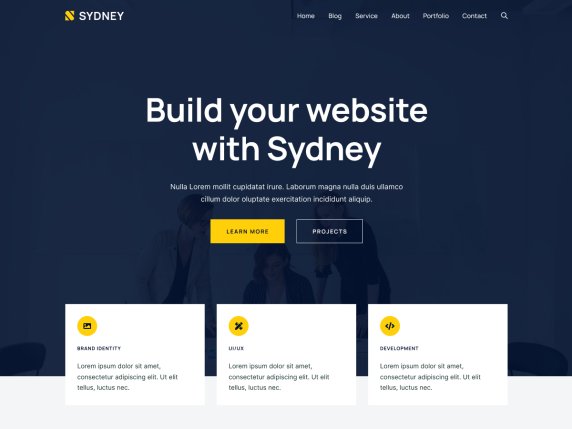 Sydney Best WordPress Theme